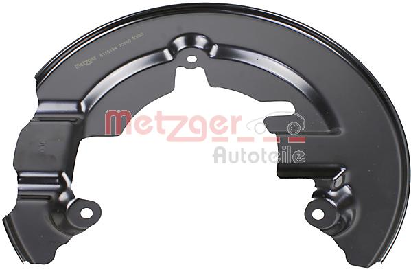 Splash Panel, brake disc - 6115194 METZGER